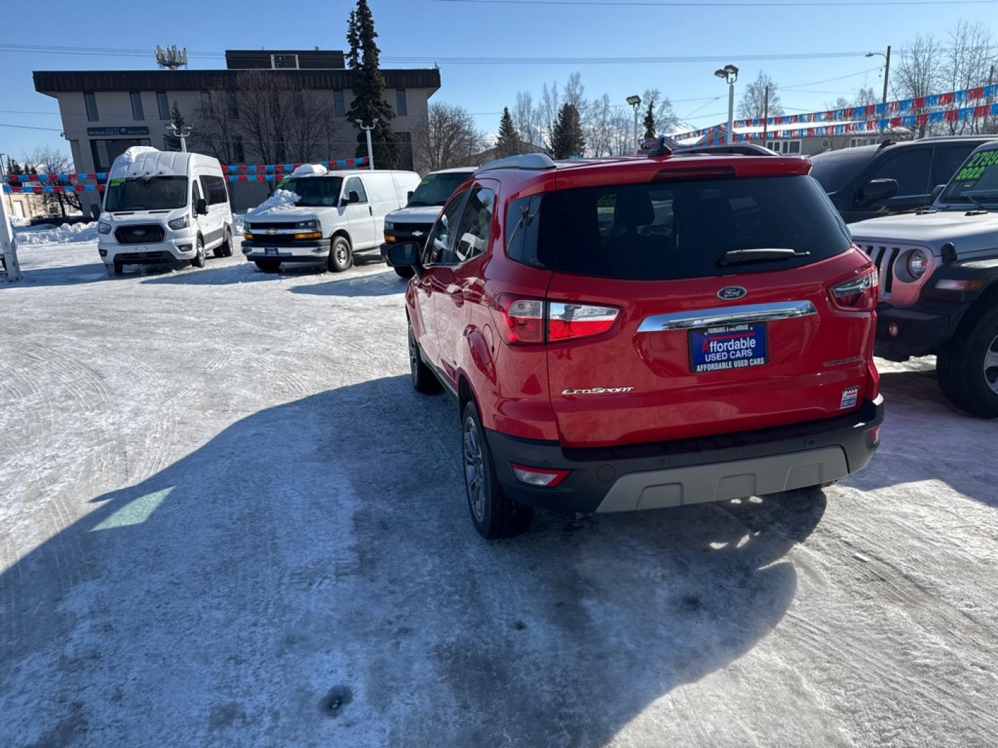 2020 RED FORD ECOSPORT TITANIUM (MAJ6S3KL8LC) with an 2.0L engine, Automatic transmission, located at 929 East 8th Ave, Anchorage, AK, 99501, (907) 274-2277, 61.214783, -149.866074 - Photo#2