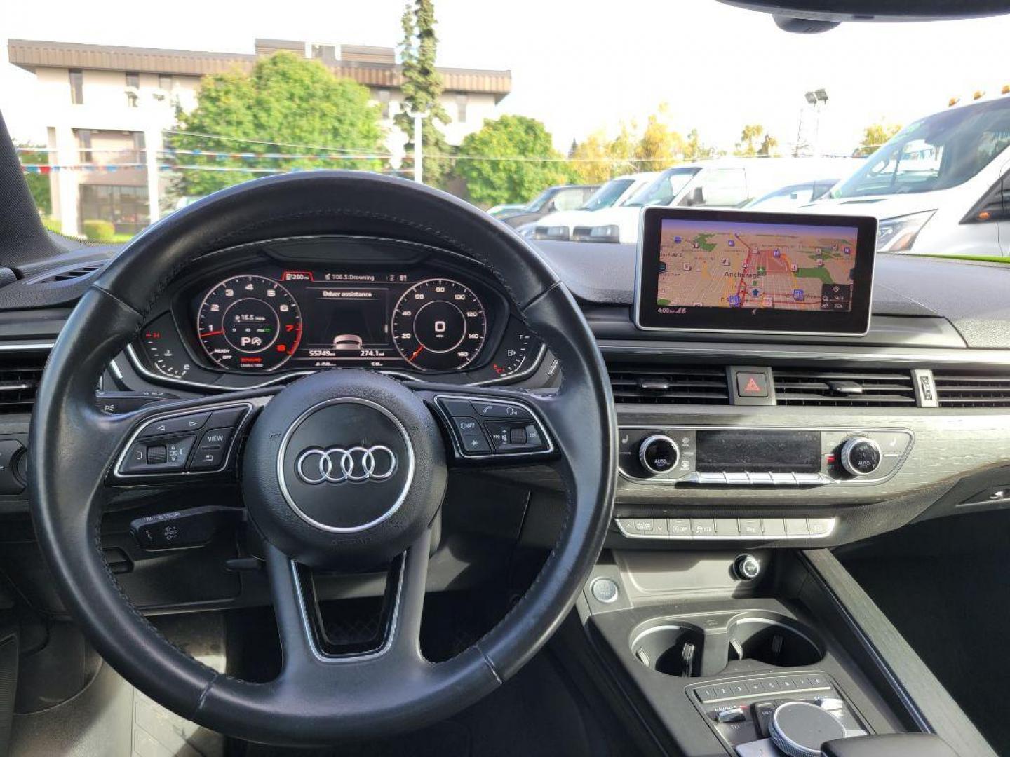 2018 BLACK AUDI A5 PREMIUM PLUS S-LINE (WAUTNAF56JA) with an 2.0L engine, Automatic transmission, located at 929 East 8th Ave, Anchorage, AK, 99501, (907) 274-2277, 61.214783, -149.866074 - Photo#4