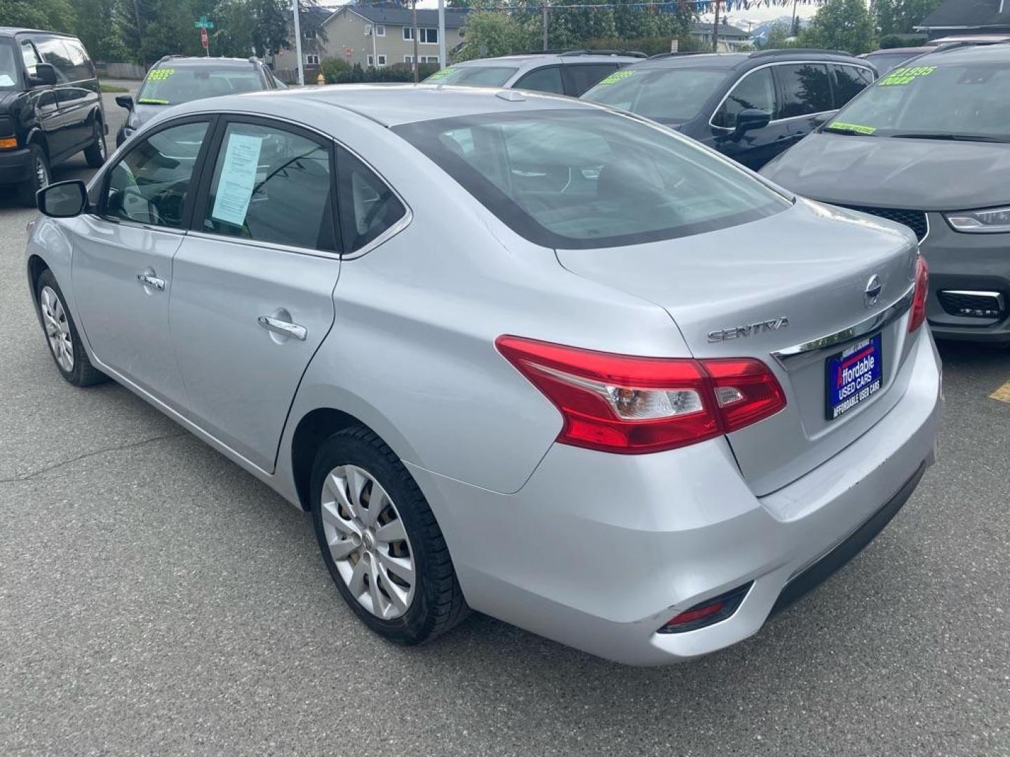 2017 SILVER NISSAN SENTRA S (3N1AB7AP8HY) with an 1.8L engine, Continuously Variable transmission, located at 929 East 8th Ave, Anchorage, AK, 99501, (907) 274-2277, 61.214783, -149.866074 - Photo#2