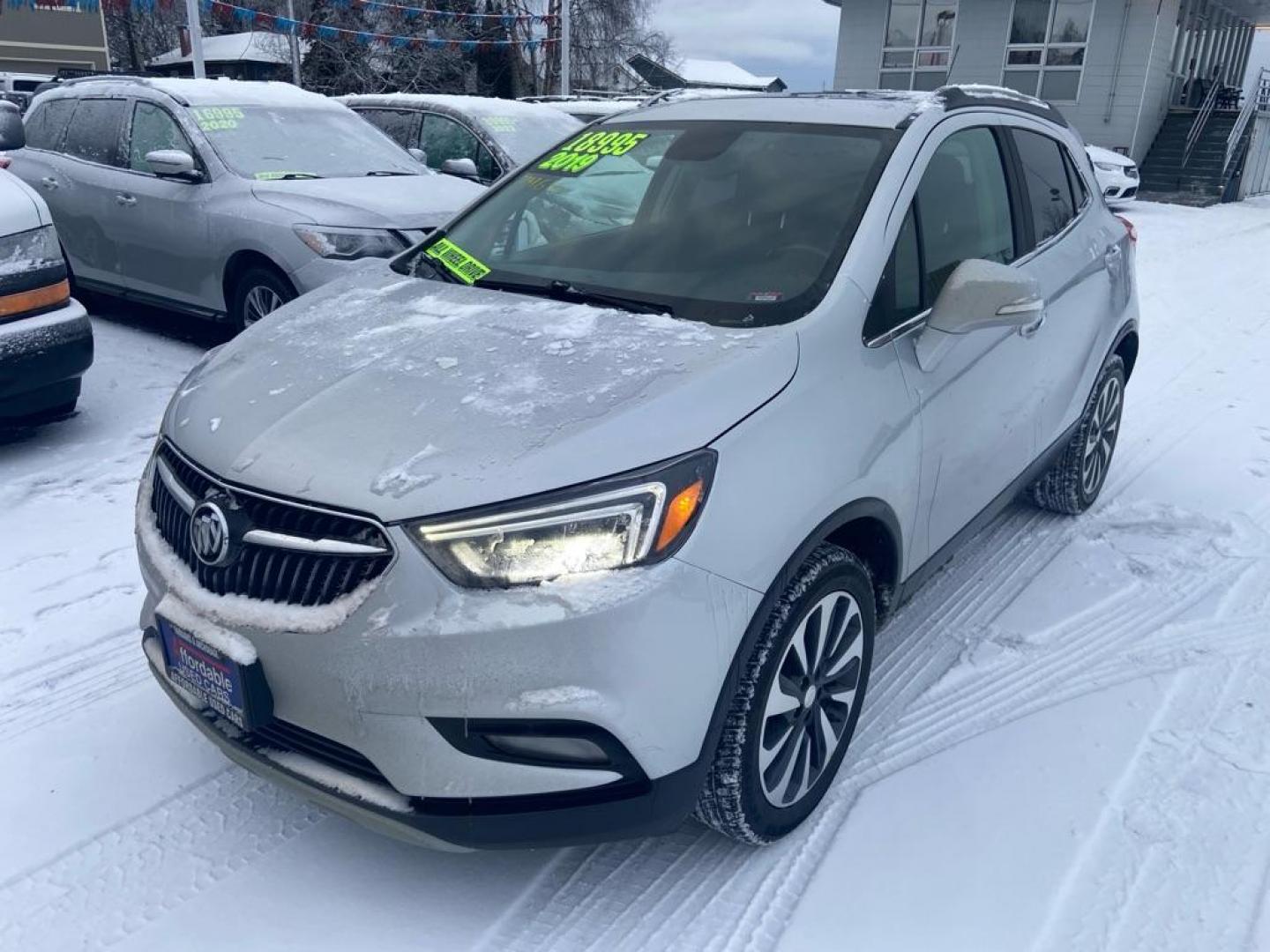 2019 SILVER BUICK ENCORE ESSENCE (KL4CJGSM4KB) with an 1.4L engine, Automatic transmission, located at 929 East 8th Ave, Anchorage, AK, 99501, (907) 274-2277, 61.214783, -149.866074 - Photo#0