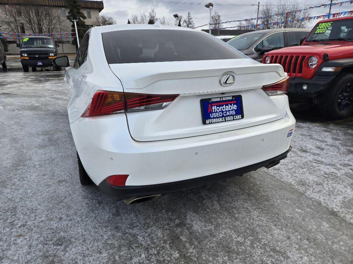 2018 WHITE LEXUS IS 300 (JTHC81D29J5) with an 3.5L engine, Automatic transmission, located at 929 East 8th Ave, Anchorage, AK, 99501, (907) 274-2277, 61.214783, -149.866074 - Photo#2