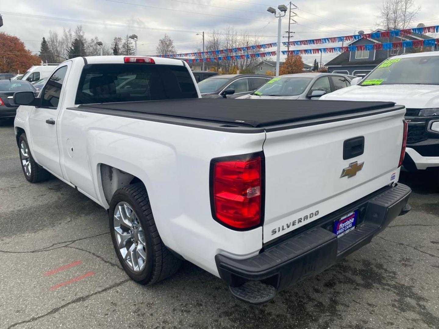 2016 WHITE CHEVROLET SILVERADO 1500 (1GCNCNEH5GZ) with an 4.3L engine, Automatic transmission, located at 929 East 8th Ave, Anchorage, AK, 99501, (907) 274-2277, 61.214783, -149.866074 - Photo#2