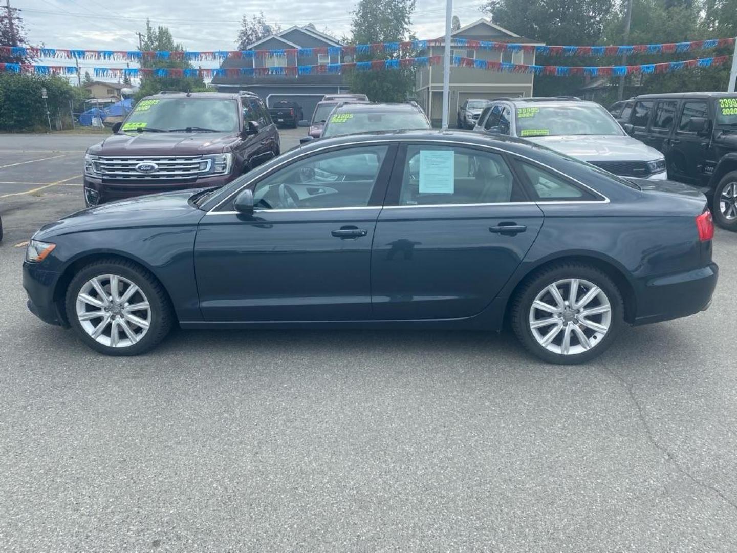 2014 BLUE AUDI A6 PREMIUM PLUS (WAUGFAFC7EN) with an 2.0L engine, Automatic transmission, located at 929 East 8th Ave, Anchorage, AK, 99501, (907) 274-2277, 61.214783, -149.866074 - Photo#1