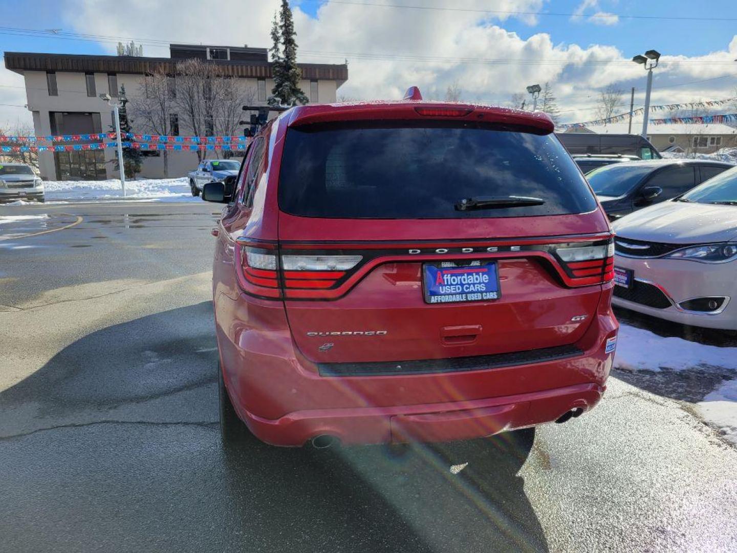 2019 RED DODGE DURANGO GT (1C4RDJDG3KC) with an 3.6L engine, Automatic transmission, located at 929 East 8th Ave, Anchorage, AK, 99501, (907) 274-2277, 61.214783, -149.866074 - Photo#2