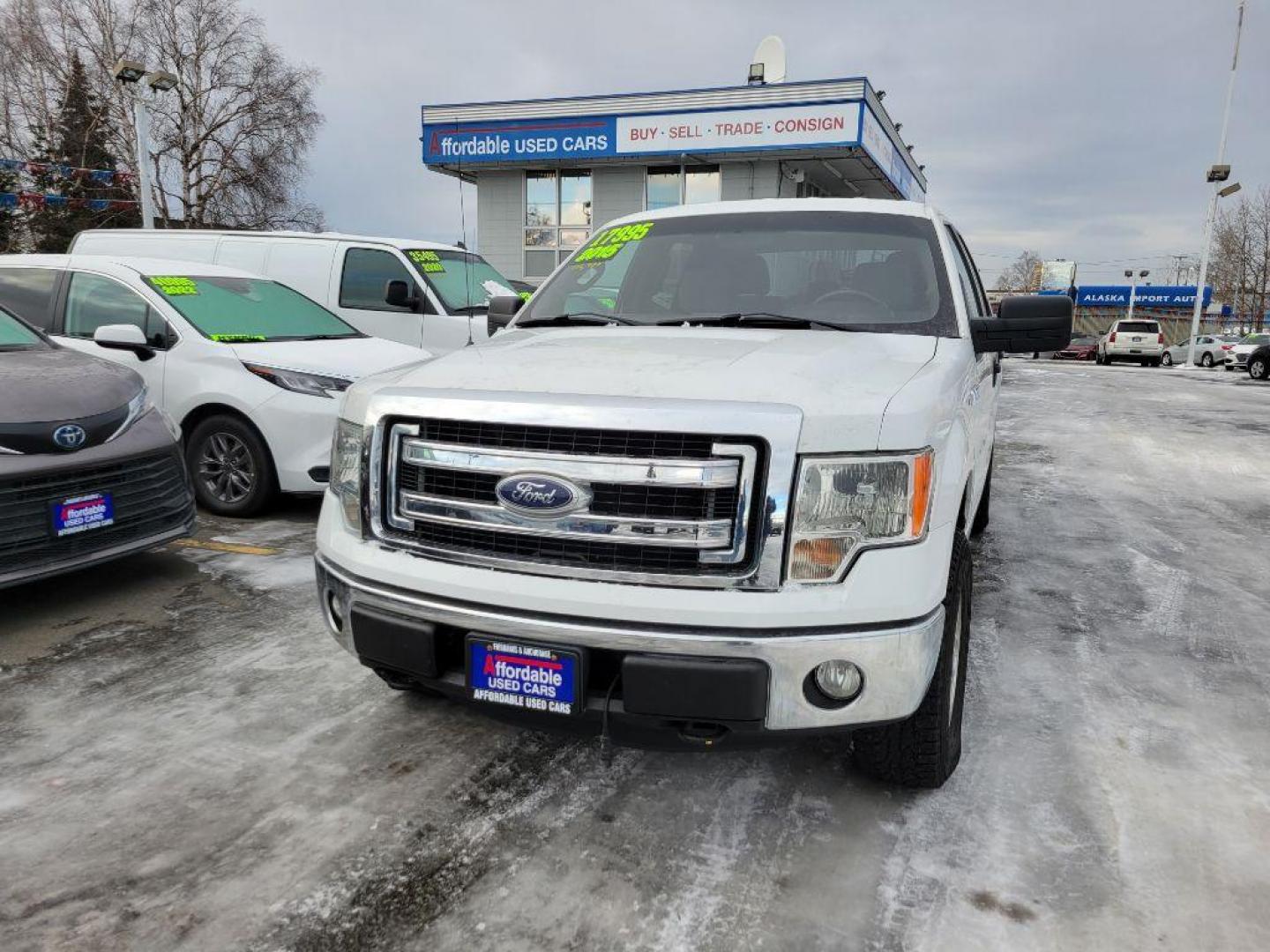 2013 WHITE FORD F150 SUPERCREW (1FTFW1EF4DF) with an 5.0L engine, Automatic transmission, located at 929 East 8th Ave, Anchorage, AK, 99501, (907) 274-2277, 61.214783, -149.866074 - Photo#0