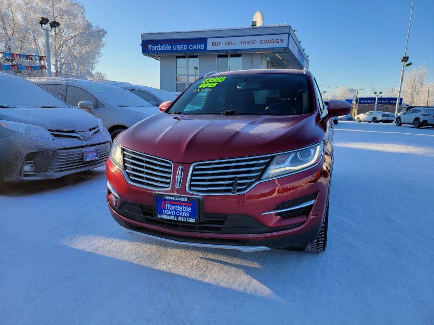 2015 RED LINCOLN MKC (5LMCJ2A95FU) with an 2.0L engine, Automatic transmission, located at 929 East 8th Ave, Anchorage, AK, 99501, (907) 274-2277, 61.214783, -149.866074 - Photo#0