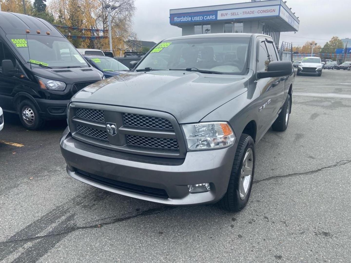 2012 GRAY DODGE RAM 1500 ST (1C6RD7FT0CS) with an 5.7L engine, Automatic transmission, located at 929 East 8th Ave, Anchorage, AK, 99501, (907) 274-2277, 61.214783, -149.866074 - Photo#0