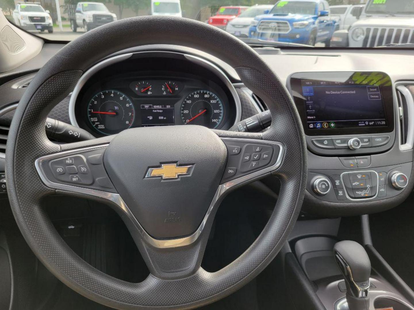 2022 BLACK CHEVROLET MALIBU LS (1G1ZB5ST5NF) with an 1.5L engine, Automatic transmission, located at 929 East 8th Ave, Anchorage, AK, 99501, (907) 274-2277, 61.214783, -149.866074 - Photo#4