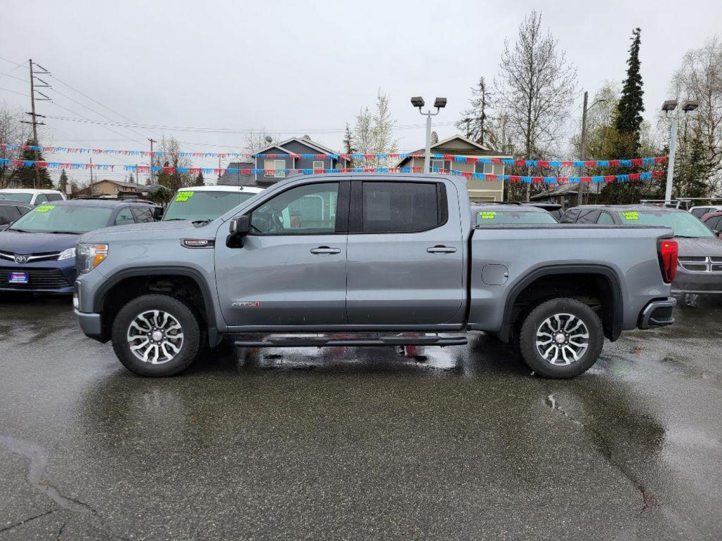 2021 GRAY GMC SIERRA 1500 AT4 (1GTP9EEL3MZ) with an 6.2L engine, Automatic transmission, located at 929 East 8th Ave, Anchorage, AK, 99501, (907) 274-2277, 61.214783, -149.866074 - Photo#1