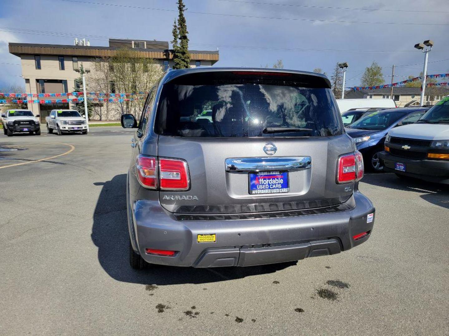 2020 GRAY NISSAN ARMADA SL (JN8AY2NC1LX) with an 5.6L engine, Automatic transmission, located at 929 East 8th Ave, Anchorage, AK, 99501, (907) 274-2277, 61.214783, -149.866074 - Photo#2