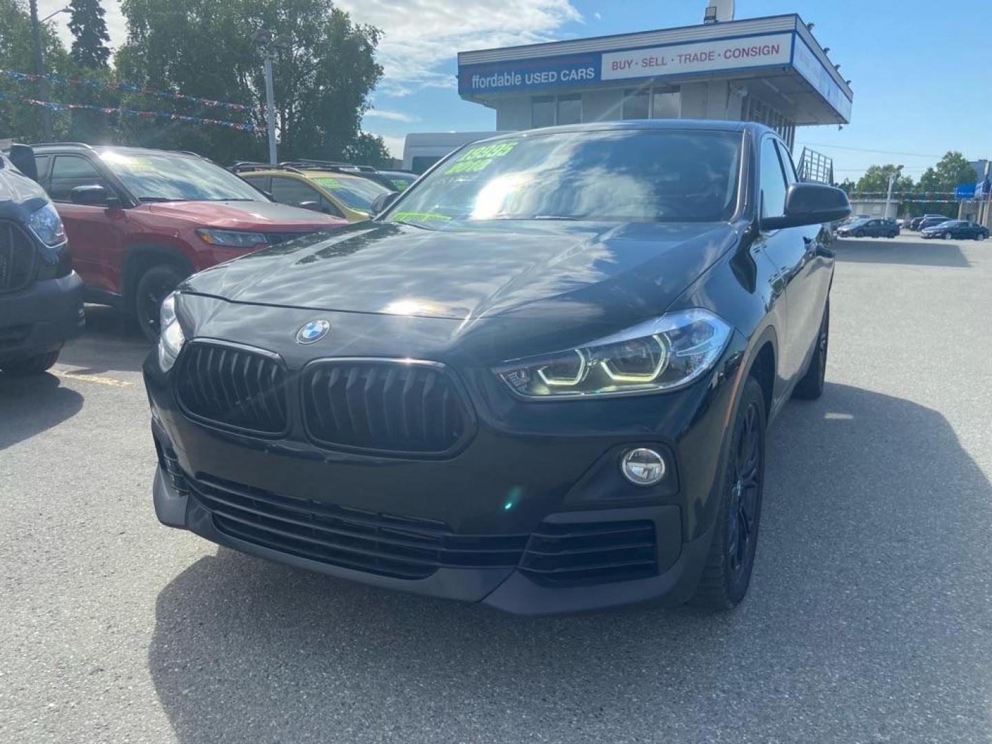 2018 BLACK BMW X2 XDRIVE28I (WBXYJ5C3XJE) with an 2.0L engine, Automatic transmission, located at 929 East 8th Ave, Anchorage, AK, 99501, (907) 274-2277, 61.214783, -149.866074 - Photo#0