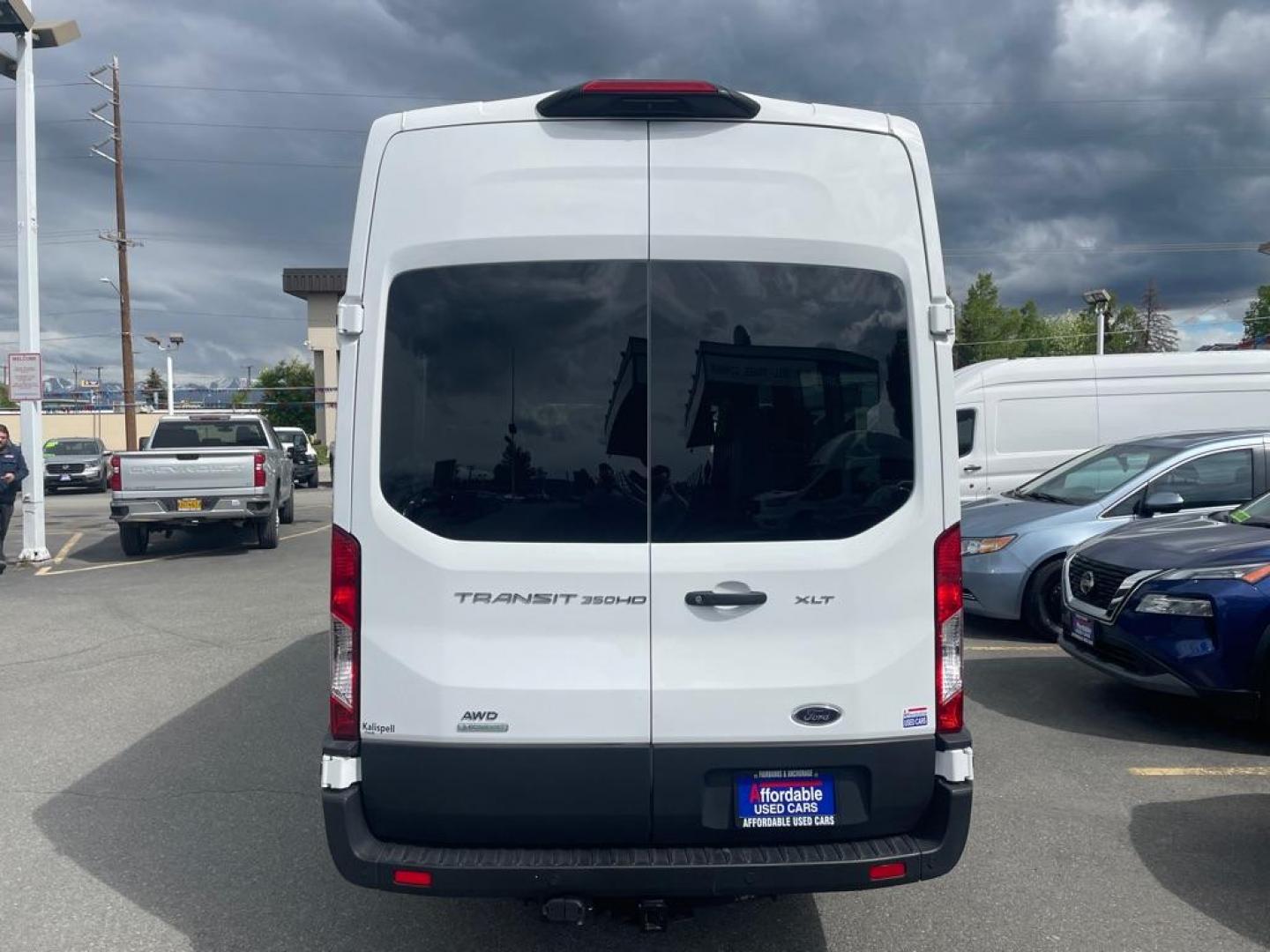 2023 WHITE FORD TRANSIT T-350 HD (1FDVU5XG7PK) with an 3.5L engine, Automatic transmission, located at 929 East 8th Ave, Anchorage, AK, 99501, (907) 274-2277, 61.214783, -149.866074 - Photo#2