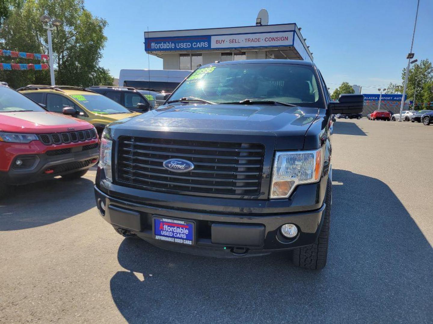 2014 BLACK FORD F150 SUPERCREW (1FTFW1EF8EF) with an 5.0L engine, Automatic transmission, located at 929 East 8th Ave, Anchorage, AK, 99501, (907) 274-2277, 61.214783, -149.866074 - Photo#0