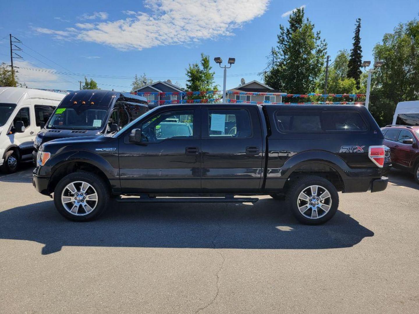 2014 BLACK FORD F150 SUPERCREW (1FTFW1EF8EF) with an 5.0L engine, Automatic transmission, located at 929 East 8th Ave, Anchorage, AK, 99501, (907) 274-2277, 61.214783, -149.866074 - Photo#1