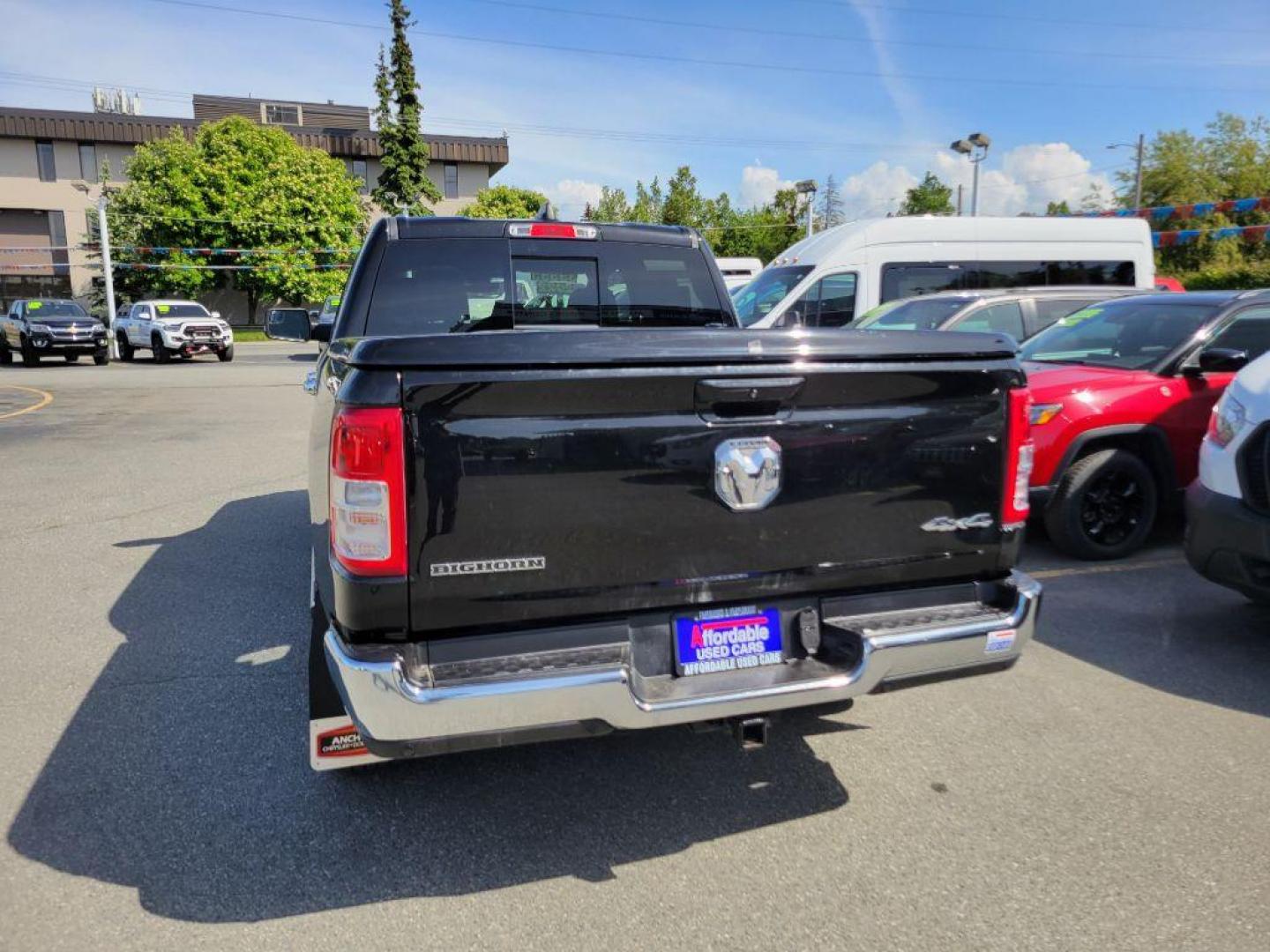 2022 BLACK RAM 1500 BIG HORN/LONE STAR (1C6RRFFG0NN) with an 3.6L engine, Automatic transmission, located at 929 East 8th Ave, Anchorage, AK, 99501, (907) 274-2277, 61.214783, -149.866074 - Photo#2