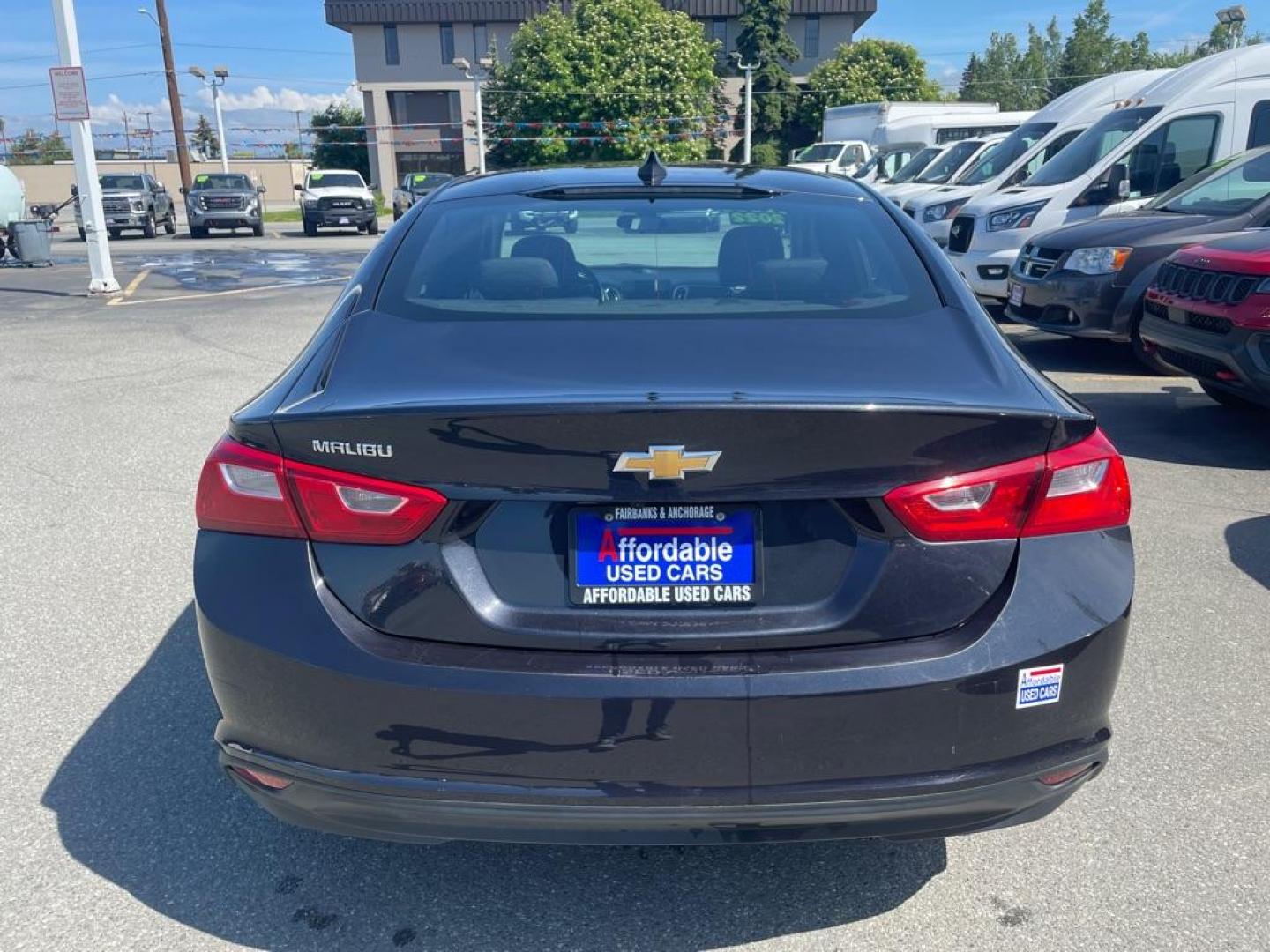 2022 GRAY CHEVROLET MALIBU LS (1G1ZB5ST0NF) with an 1.5L engine, Continuously Variable transmission, located at 929 East 8th Ave, Anchorage, AK, 99501, (907) 274-2277, 61.214783, -149.866074 - Photo#2