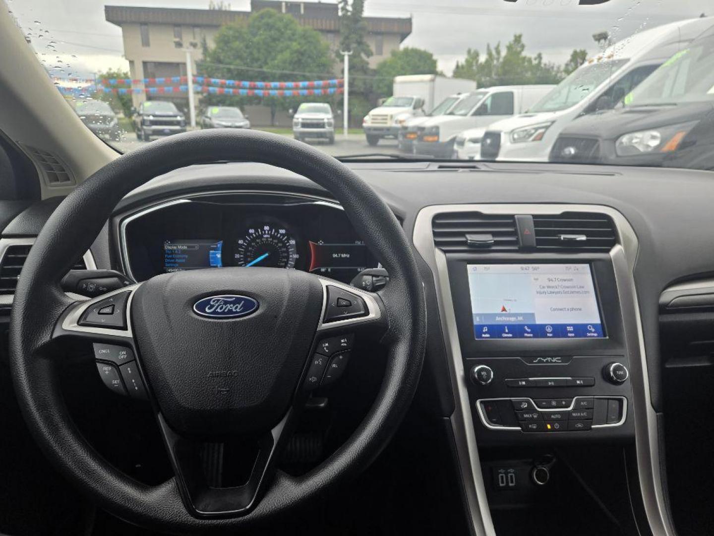 2020 BLACK FORD FUSION SE (3FA6P0HD9LR) with an 1.5L engine, Automatic transmission, located at 929 East 8th Ave, Anchorage, AK, 99501, (907) 274-2277, 61.214783, -149.866074 - Photo#3