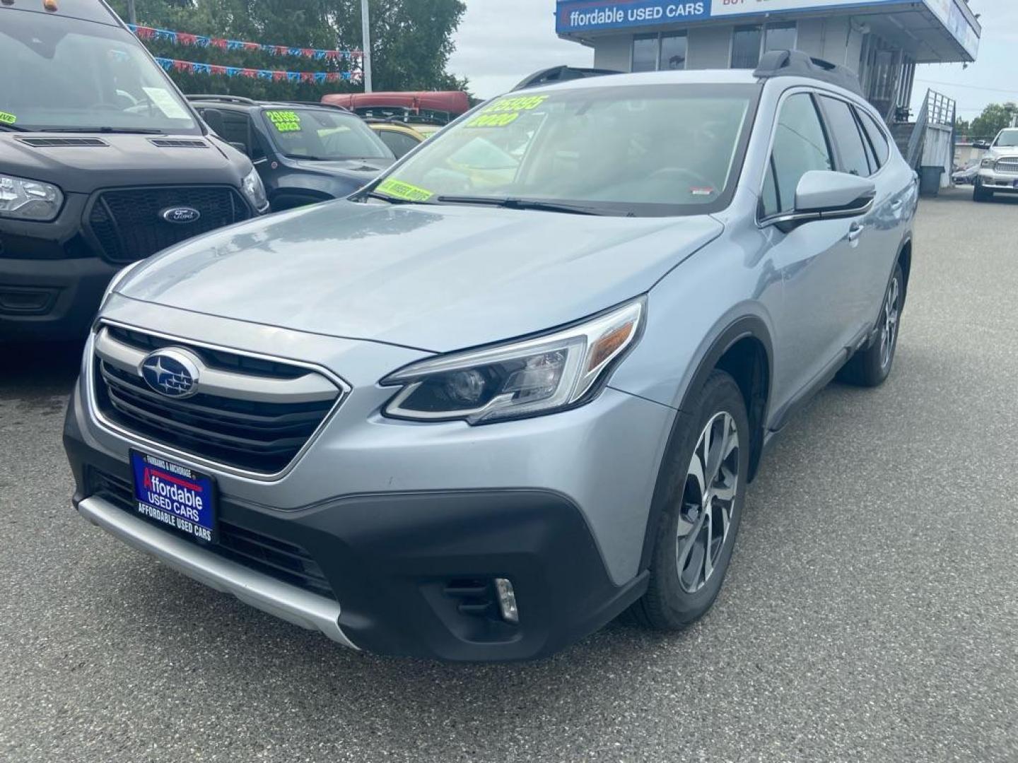 2020 SILVER SUBARU OUTBACK LIMITED (4S4BTALC5L3) with an 2.5L engine, Continuously Variable transmission, located at 929 East 8th Ave, Anchorage, AK, 99501, (907) 274-2277, 61.214783, -149.866074 - Photo#0