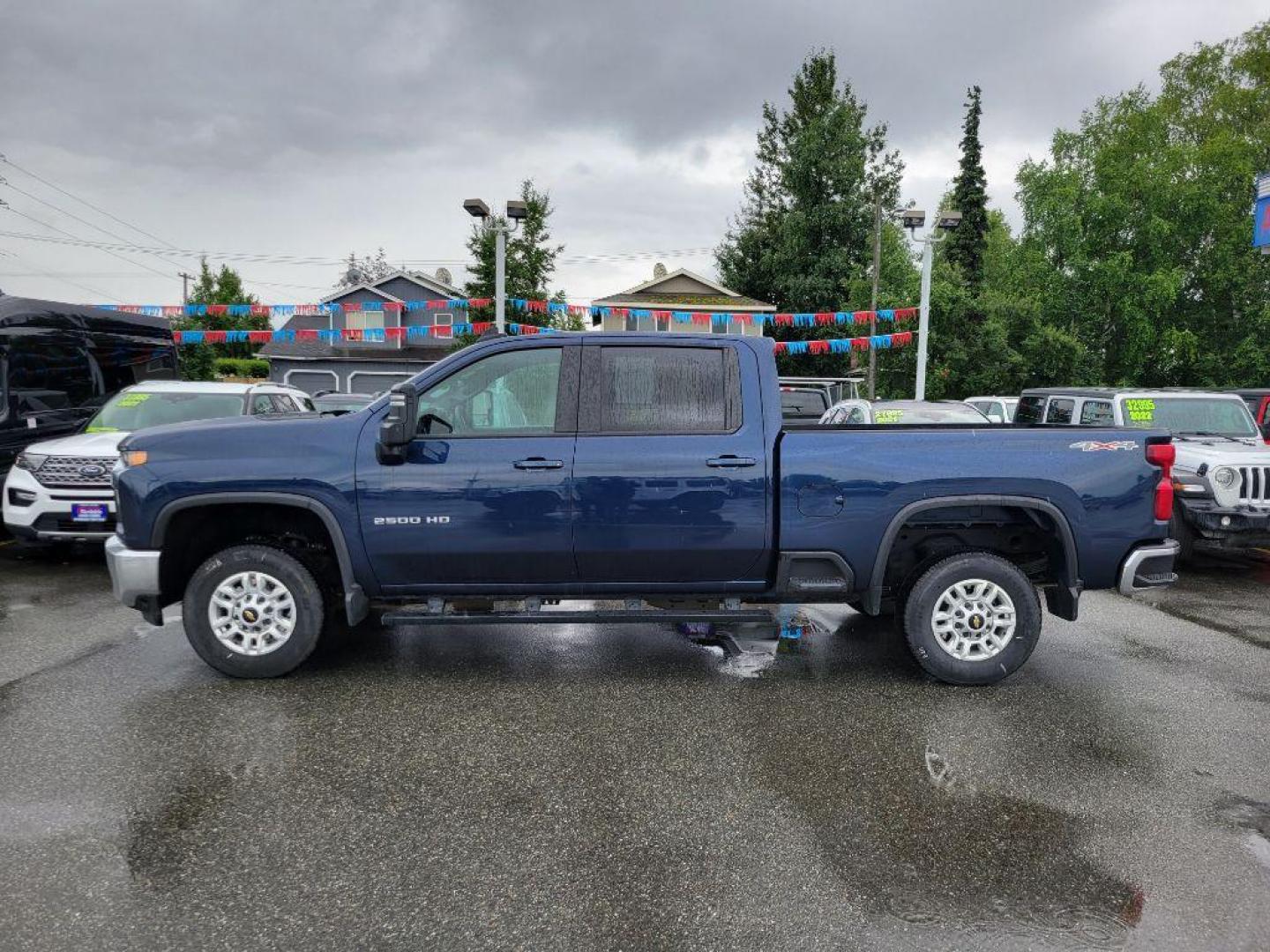 2023 BLUE CHEVROLET SILVERADO 2500 HEAVY DUTY LT (2GC4YNE78P1) with an 6.6L engine, Automatic transmission, located at 929 East 8th Ave, Anchorage, AK, 99501, (907) 274-2277, 61.214783, -149.866074 - Photo#1