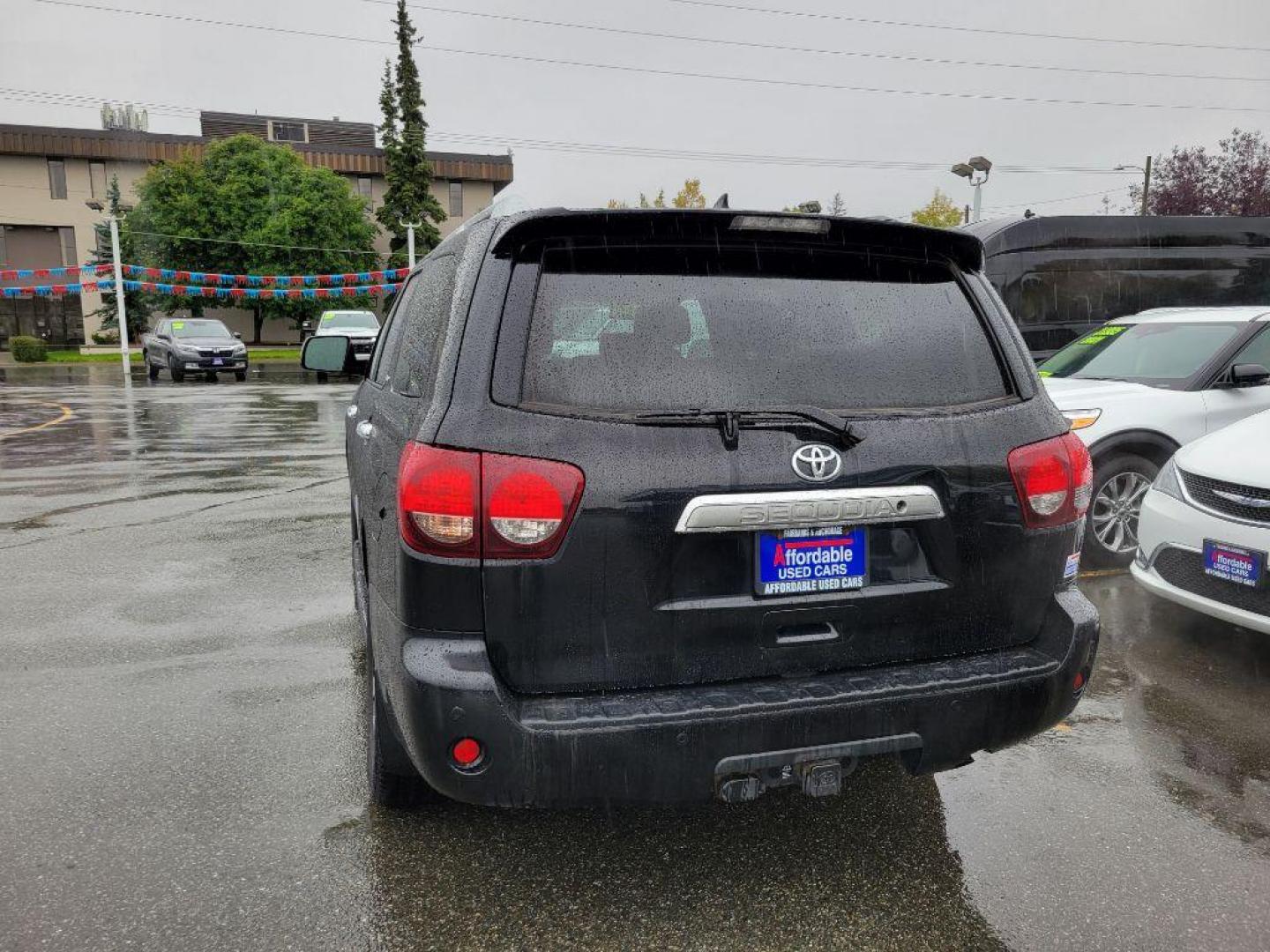 2018 BLACK TOYOTA SEQUOIA LIMITED (5TDJY5G12JS) with an 5.7L engine, Automatic transmission, located at 929 East 8th Ave, Anchorage, AK, 99501, (907) 274-2277, 61.214783, -149.866074 - Photo#2