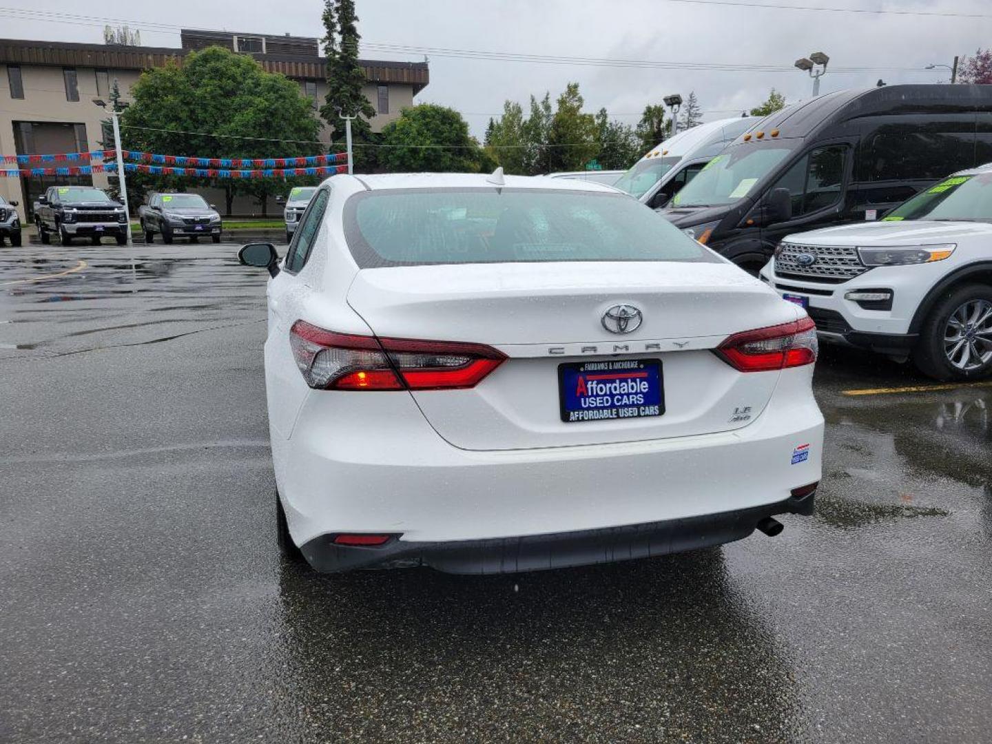 2023 WHITE TOYOTA CAMRY LE LE (4T1R11BK7PU) with an 2.5L engine, Automatic transmission, located at 929 East 8th Ave, Anchorage, AK, 99501, (907) 274-2277, 61.214783, -149.866074 - Photo#2