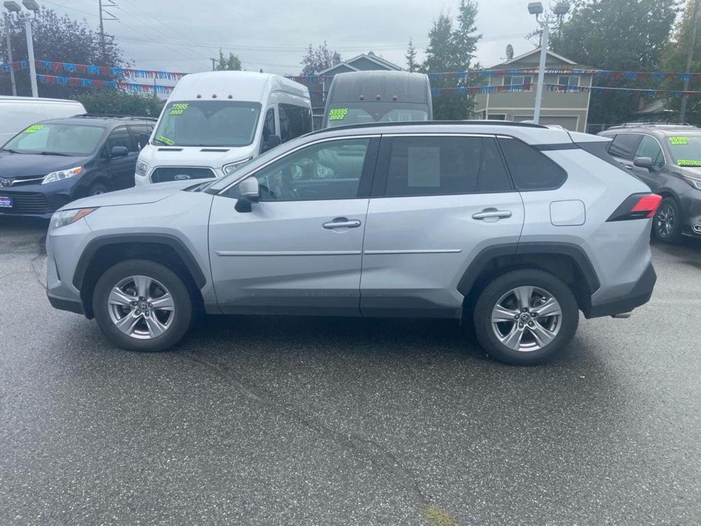 2023 SILVER TOYOTA RAV4 XLE XLE (2T3P1RFV3PC) with an 2.5L engine, Automatic transmission, located at 929 East 8th Ave, Anchorage, AK, 99501, (907) 274-2277, 61.214783, -149.866074 - Photo#1