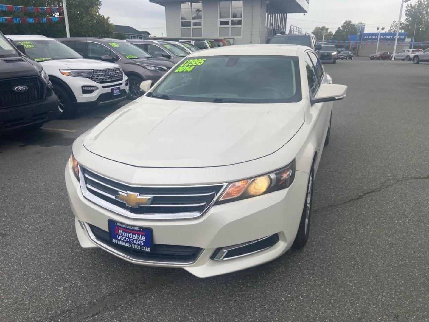 2014 WHITE CHEVROLET IMPALA LT (2G1115SL3E9) with an 2.5L engine, Automatic transmission, located at 929 East 8th Ave, Anchorage, AK, 99501, (907) 274-2277, 61.214783, -149.866074 - Photo#0