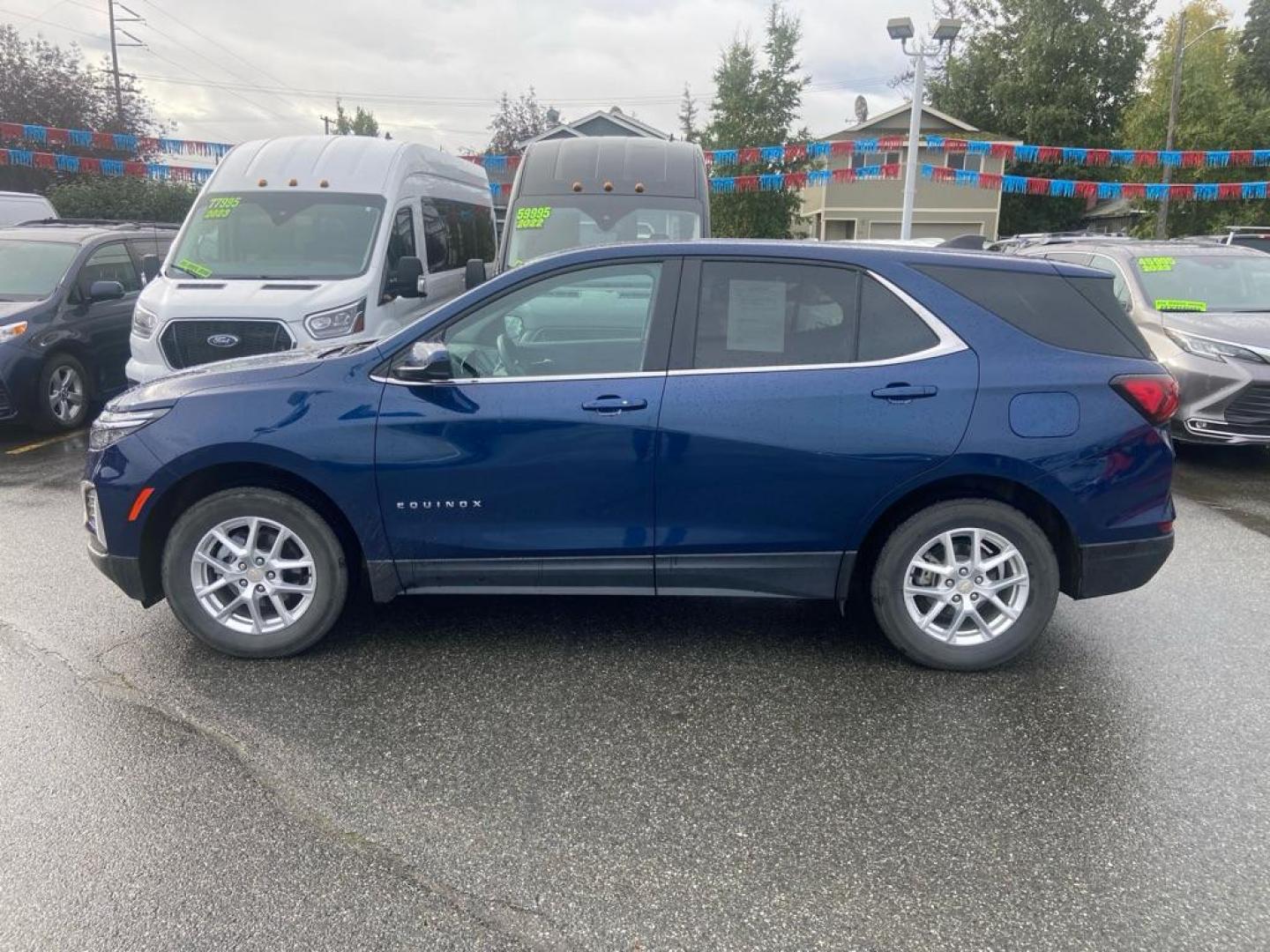 2022 BLUE CHEVROLET EQUINOX LT LT (3GNAXUEV1NL) with an 1.5L engine, Automatic transmission, located at 929 East 8th Ave, Anchorage, AK, 99501, (907) 274-2277, 61.214783, -149.866074 - Photo#1