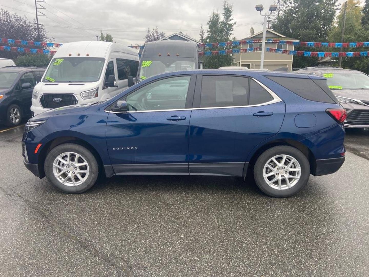 2022 BLUE CHEVROLET EQUINOX LT LT (3GNAXUEV4NL) with an 1.5L engine, Automatic transmission, located at 929 East 8th Ave, Anchorage, AK, 99501, (907) 274-2277, 61.214783, -149.866074 - Photo#1