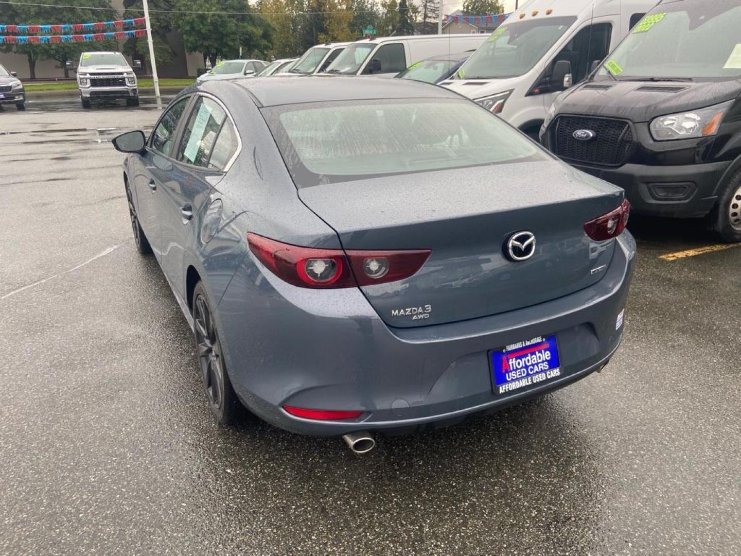 2023 GRAY MAZDA 3 PREFERRED (3MZBPBCM1PM) with an 2.5L engine, Automatic transmission, located at 929 East 8th Ave, Anchorage, AK, 99501, (907) 274-2277, 61.214783, -149.866074 - Photo#2