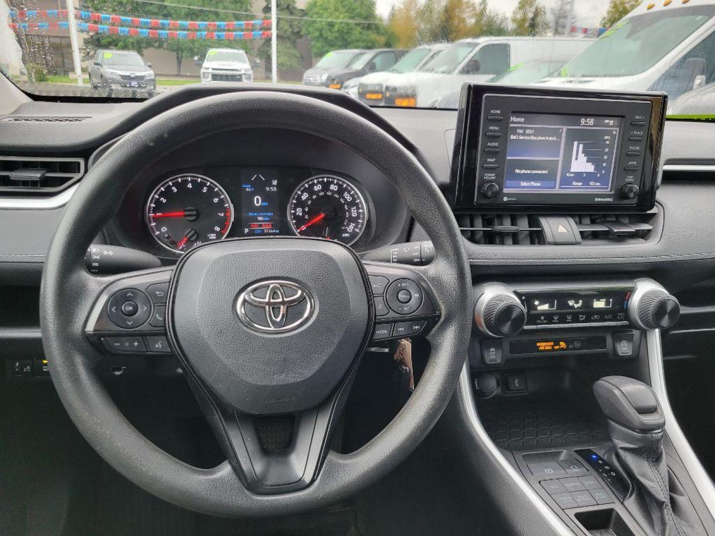 2020 GRAY TOYOTA RAV4 LE (2T3G1RFVXLC) with an 2.5L engine, Automatic transmission, located at 929 East 8th Ave, Anchorage, AK, 99501, (907) 274-2277, 61.214783, -149.866074 - Photo#4