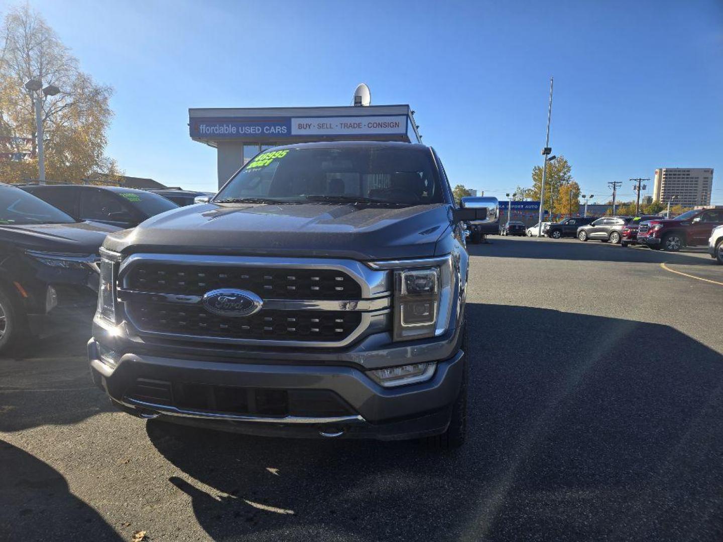 2021 GRAY FORD F150 SUPERCREW SUPERCREW (1FTFW1E80MF) with an 3.5L engine, Automatic transmission, located at 929 East 8th Ave, Anchorage, AK, 99501, (907) 274-2277, 61.214783, -149.866074 - Photo#0