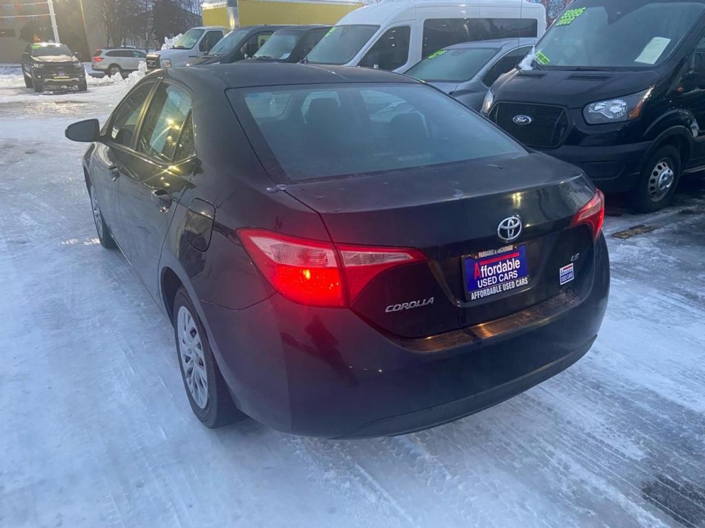 2017 BLUE TOYOTA COROLLA LE (2T1BURHE1HC) with an 1.8L engine, Continuously Variable transmission, located at 929 East 8th Ave, Anchorage, AK, 99501, (907) 274-2277, 61.214783, -149.866074 - Photo#2