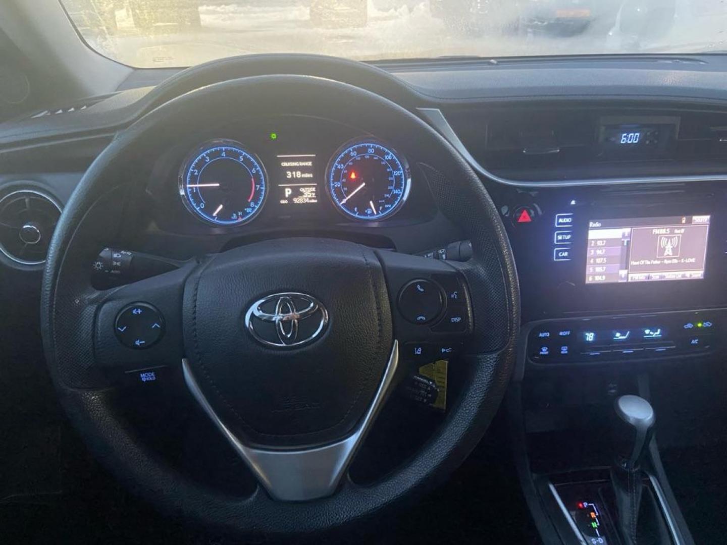 2017 BLUE TOYOTA COROLLA LE (2T1BURHE1HC) with an 1.8L engine, Continuously Variable transmission, located at 929 East 8th Ave, Anchorage, AK, 99501, (907) 274-2277, 61.214783, -149.866074 - Photo#4