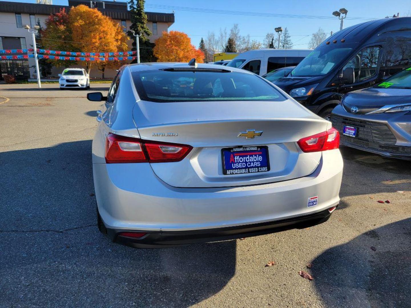 2022 SILVER CHEVROLET MALIBU LS (1G1ZB5ST4NF) with an 1.5L engine, Continuously Variable transmission, located at 929 East 8th Ave, Anchorage, AK, 99501, (907) 274-2277, 61.214783, -149.866074 - Photo#2