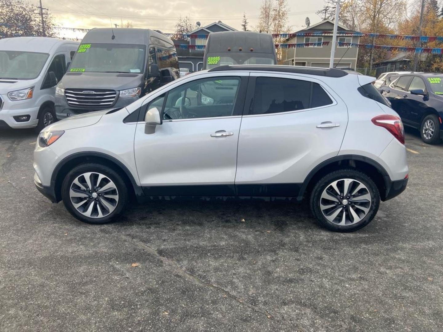 2021 SILVER BUICK ENCORE PREFERRED (KL4CJESM6MB) with an 1.4L engine, Automatic transmission, located at 929 East 8th Ave, Anchorage, AK, 99501, (907) 274-2277, 61.214783, -149.866074 - Photo#1