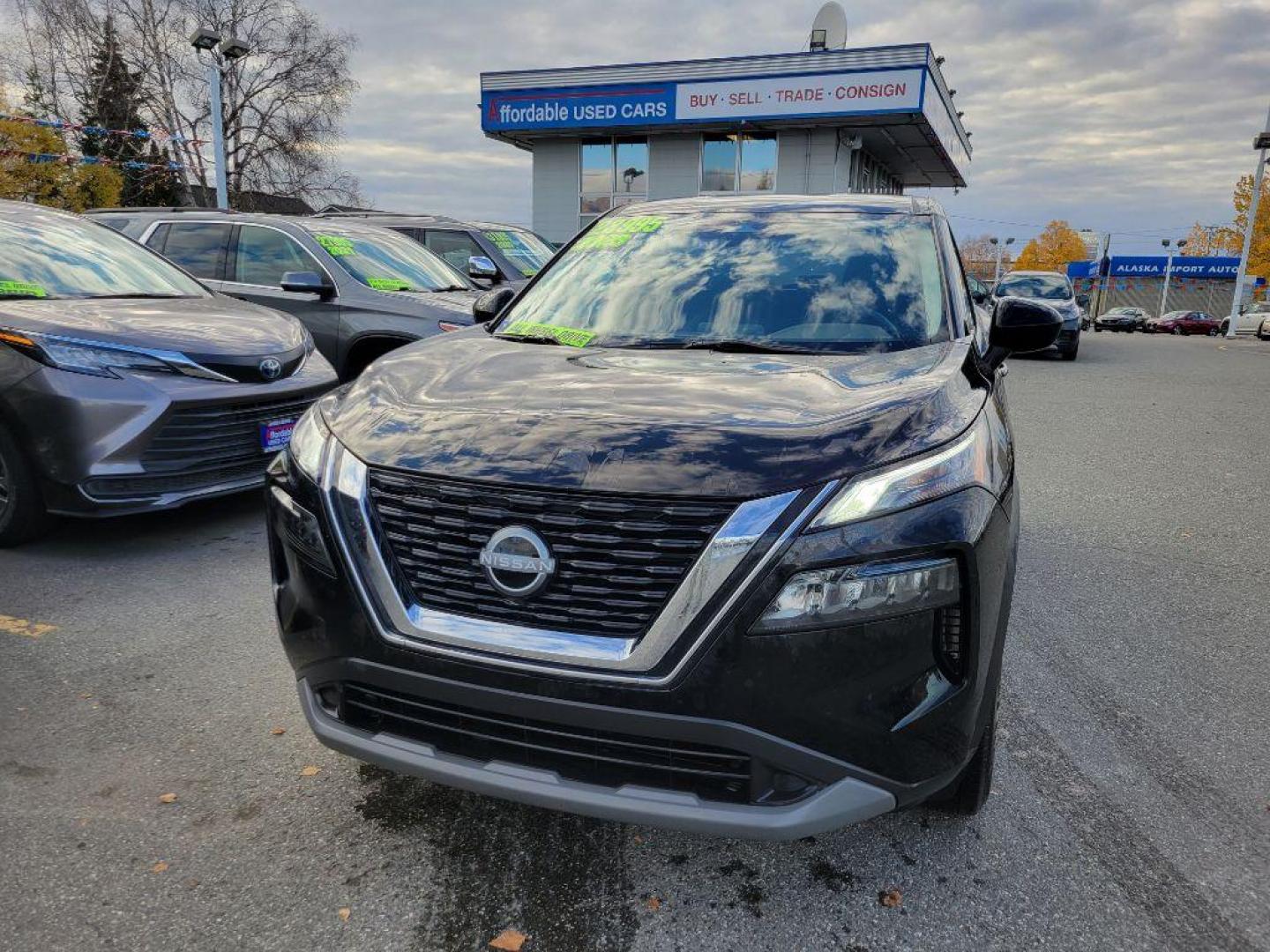 2023 BLACK NISSAN ROGUE S S (5N1BT3AB3PC) with an 1.5L engine, Automatic transmission, located at 929 East 8th Ave, Anchorage, AK, 99501, (907) 274-2277, 61.214783, -149.866074 - Photo#0