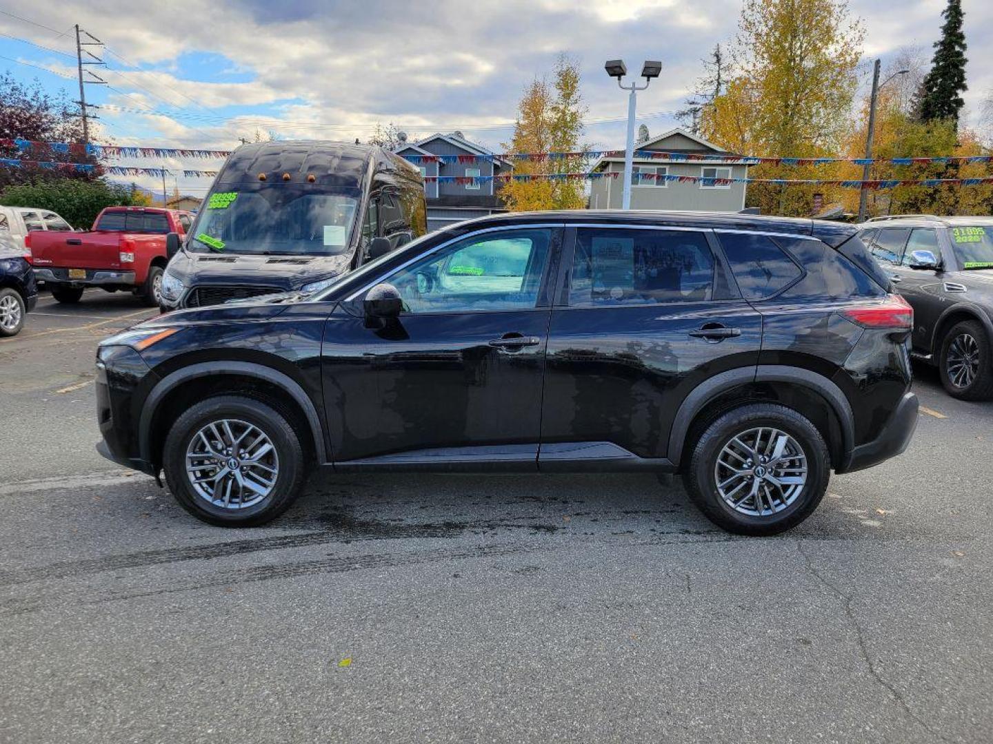 2023 BLACK NISSAN ROGUE S S (5N1BT3AB3PC) with an 1.5L engine, Automatic transmission, located at 929 East 8th Ave, Anchorage, AK, 99501, (907) 274-2277, 61.214783, -149.866074 - Photo#1