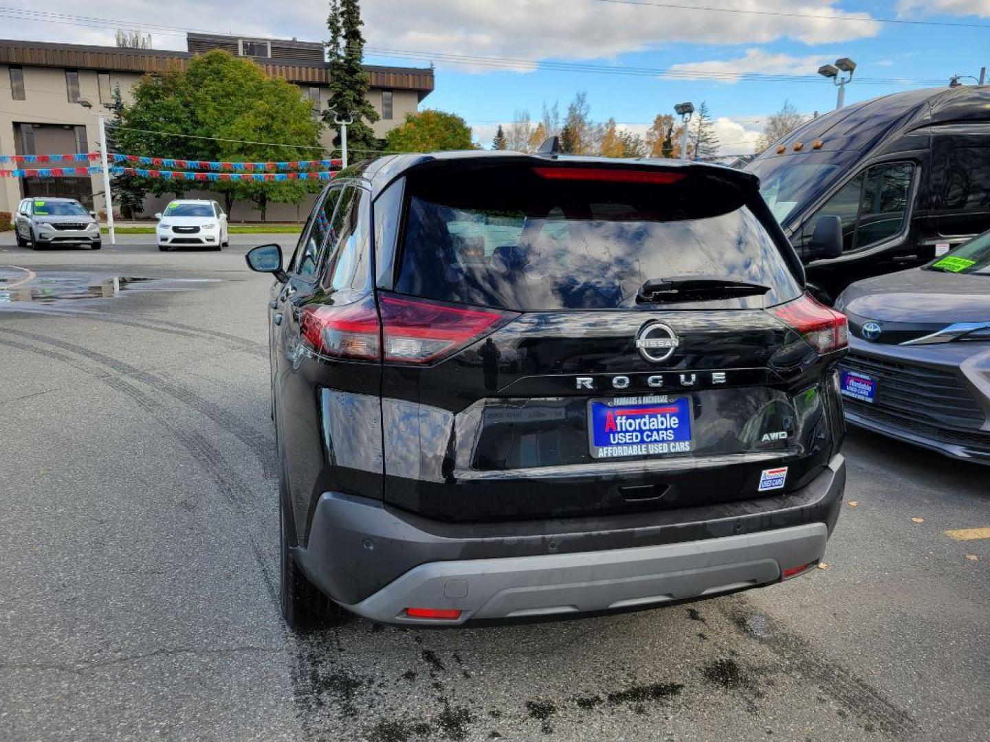 2023 BLACK NISSAN ROGUE S S (5N1BT3AB3PC) with an 1.5L engine, Automatic transmission, located at 929 East 8th Ave, Anchorage, AK, 99501, (907) 274-2277, 61.214783, -149.866074 - Photo#2