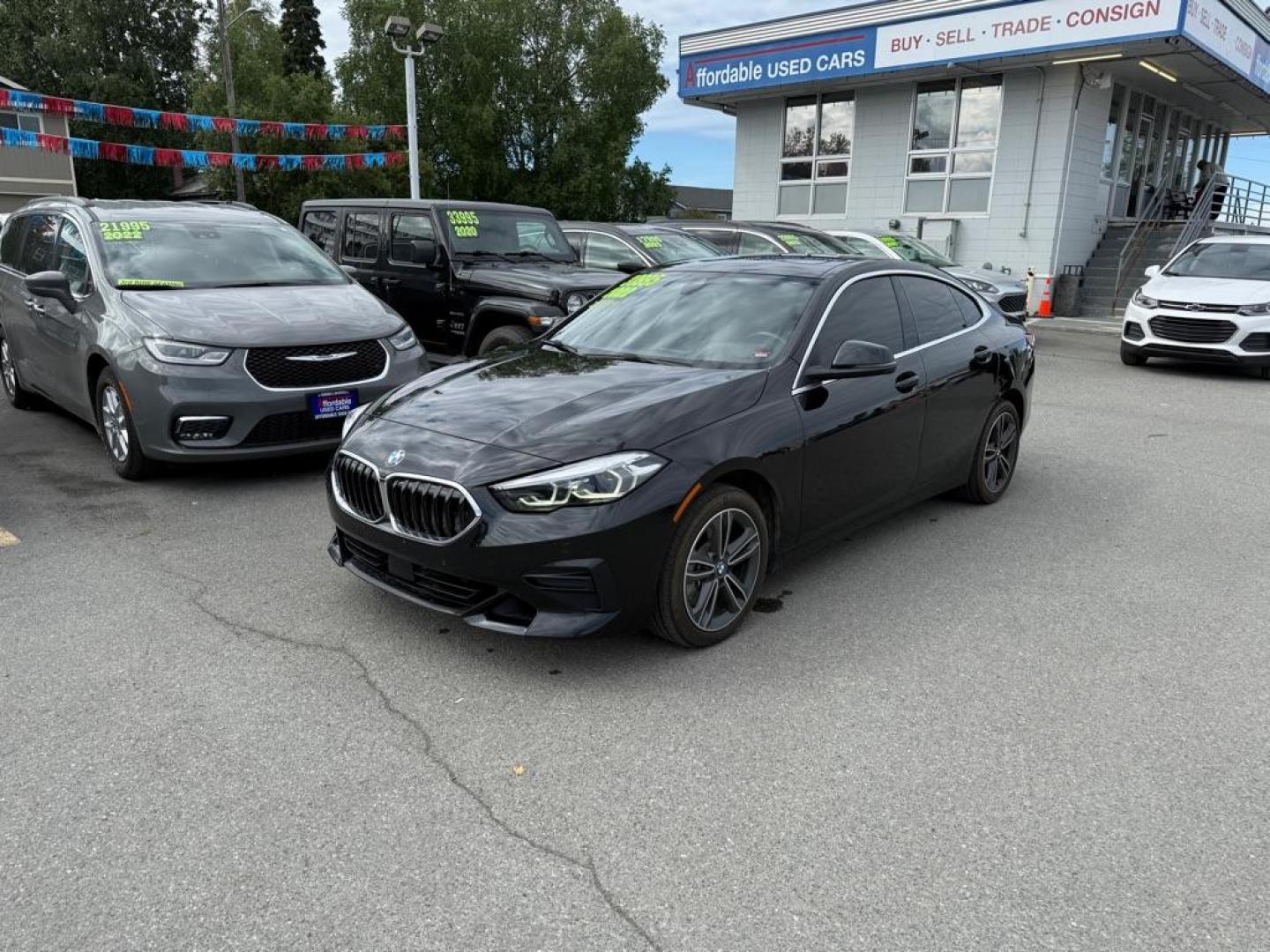 2022 BLACK BMW 228XI (WBA73AK08N7) with an 2.0L engine, Automatic transmission, located at 929 East 8th Ave, Anchorage, AK, 99501, (907) 274-2277, 61.214783, -149.866074 - Photo#0