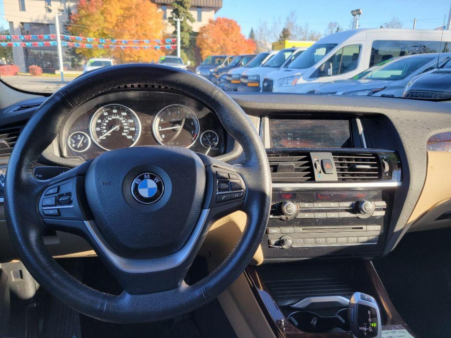 2017 BLACK BMW X3 XDRIVE28I (5UXWX9C3XH0) with an 2.0L engine, Automatic transmission, located at 929 East 8th Ave, Anchorage, AK, 99501, (907) 274-2277, 61.214783, -149.866074 - Photo#4