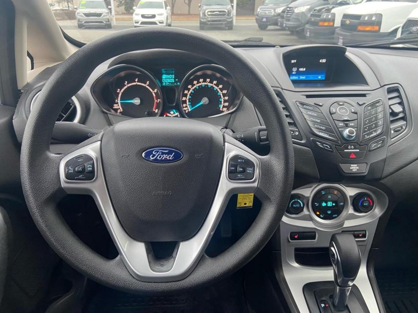 2018 WHITE FORD FIESTA SE (3FADP4EJ6JM) with an 1.6L engine, Automatic transmission, located at 929 East 8th Ave, Anchorage, AK, 99501, (907) 274-2277, 61.214783, -149.866074 - Photo#4