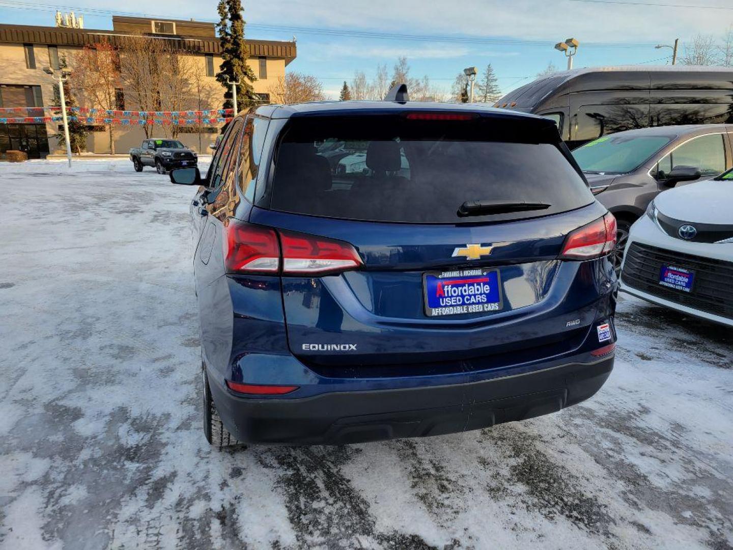 2023 BLUE CHEVROLET EQUINOX LS (3GNAXSEG5PL) with an 1.5L engine, Automatic transmission, located at 929 East 8th Ave, Anchorage, AK, 99501, (907) 274-2277, 61.214783, -149.866074 - Photo#2