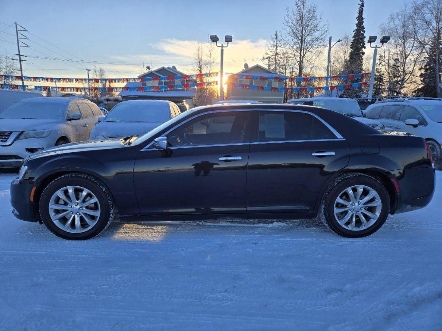 2017 BLACK CHRYSLER 300C (2C3CCAKG6HH) with an 3.6L engine, Automatic transmission, located at 929 East 8th Ave, Anchorage, AK, 99501, (907) 274-2277, 61.214783, -149.866074 - Photo#1