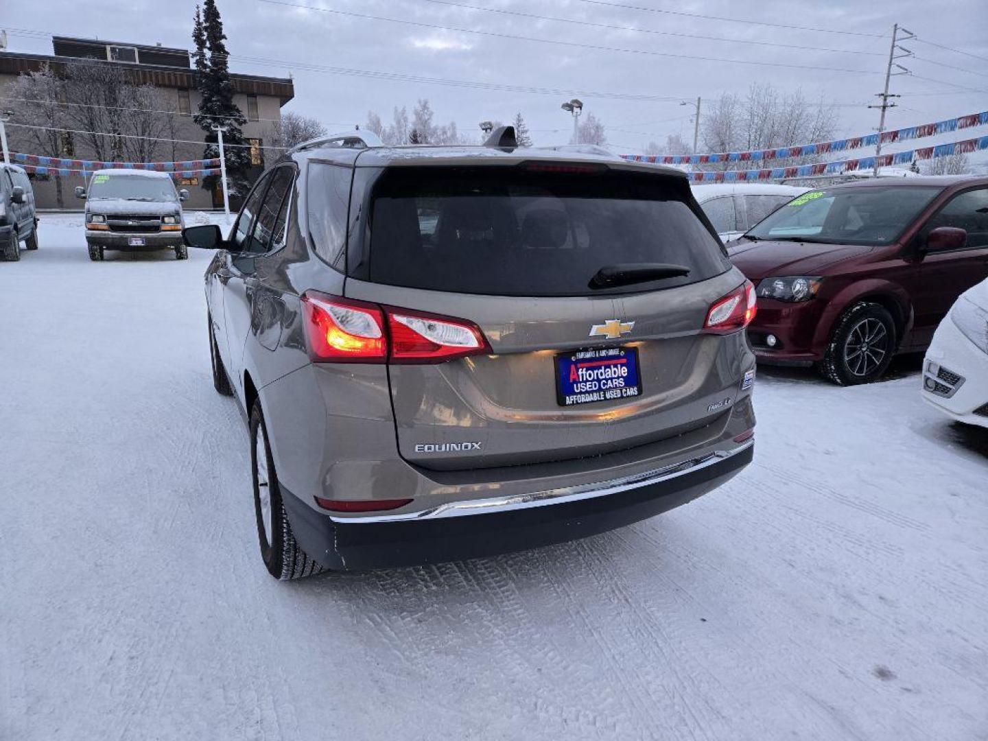 2019 BROWN CHEVROLET EQUINOX LT (3GNAXUEV5KS) with an 1.5L engine, Automatic transmission, located at 929 East 8th Ave, Anchorage, AK, 99501, (907) 274-2277, 61.214783, -149.866074 - Photo#2