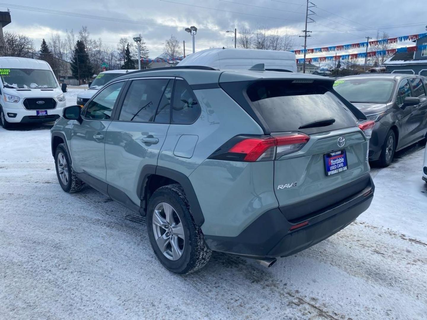 2023 GREY TOYOTA RAV4 XLE (2T3W1RFV2PW) with an 2.5L engine, Automatic transmission, located at 929 East 8th Ave, Anchorage, AK, 99501, (907) 274-2277, 61.214783, -149.866074 - Photo#2