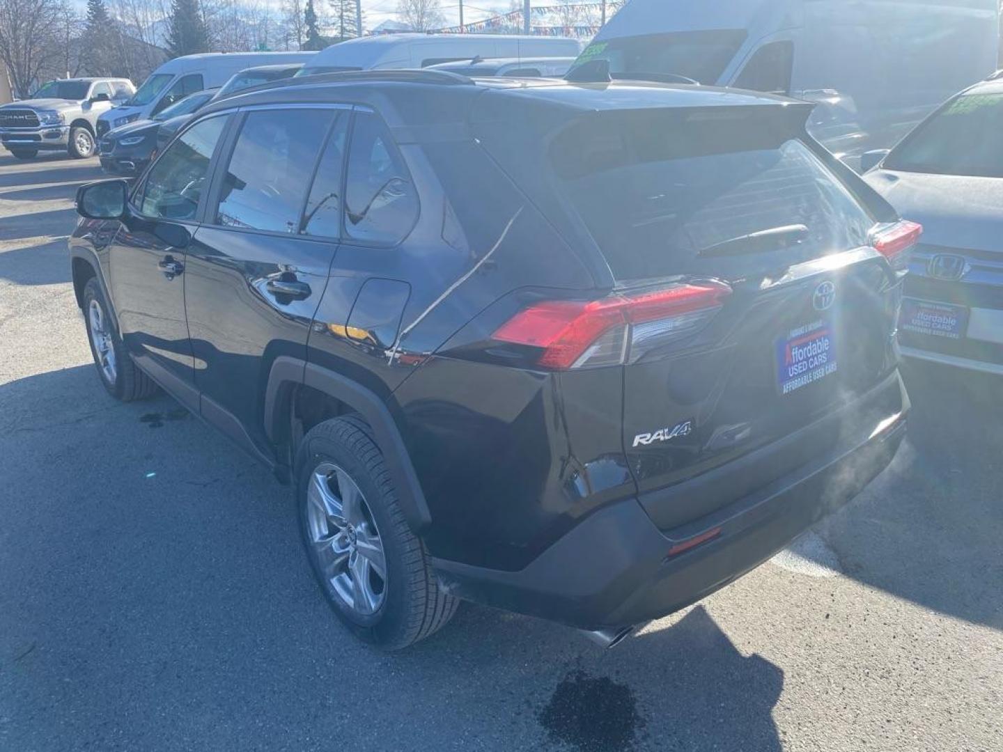 2023 BLACK TOYOTA RAV4 XLE XLE (2T3W1RFV6PW) with an 2.5L engine, Automatic transmission, located at 929 East 8th Ave, Anchorage, AK, 99501, (907) 274-2277, 61.214783, -149.866074 - Photo#2