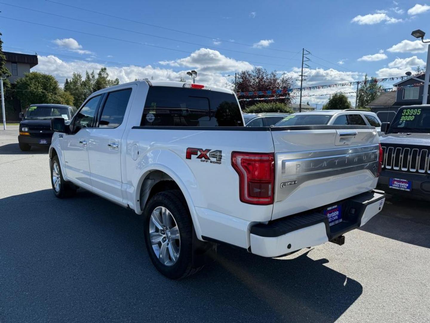 2017 WHITE FORD F150 SUPERCREW (1FTEW1EG5HF) with an 3.5L engine, Automatic transmission, located at 929 East 8th Ave, Anchorage, AK, 99501, (907) 274-2277, 61.214783, -149.866074 - Photo#2
