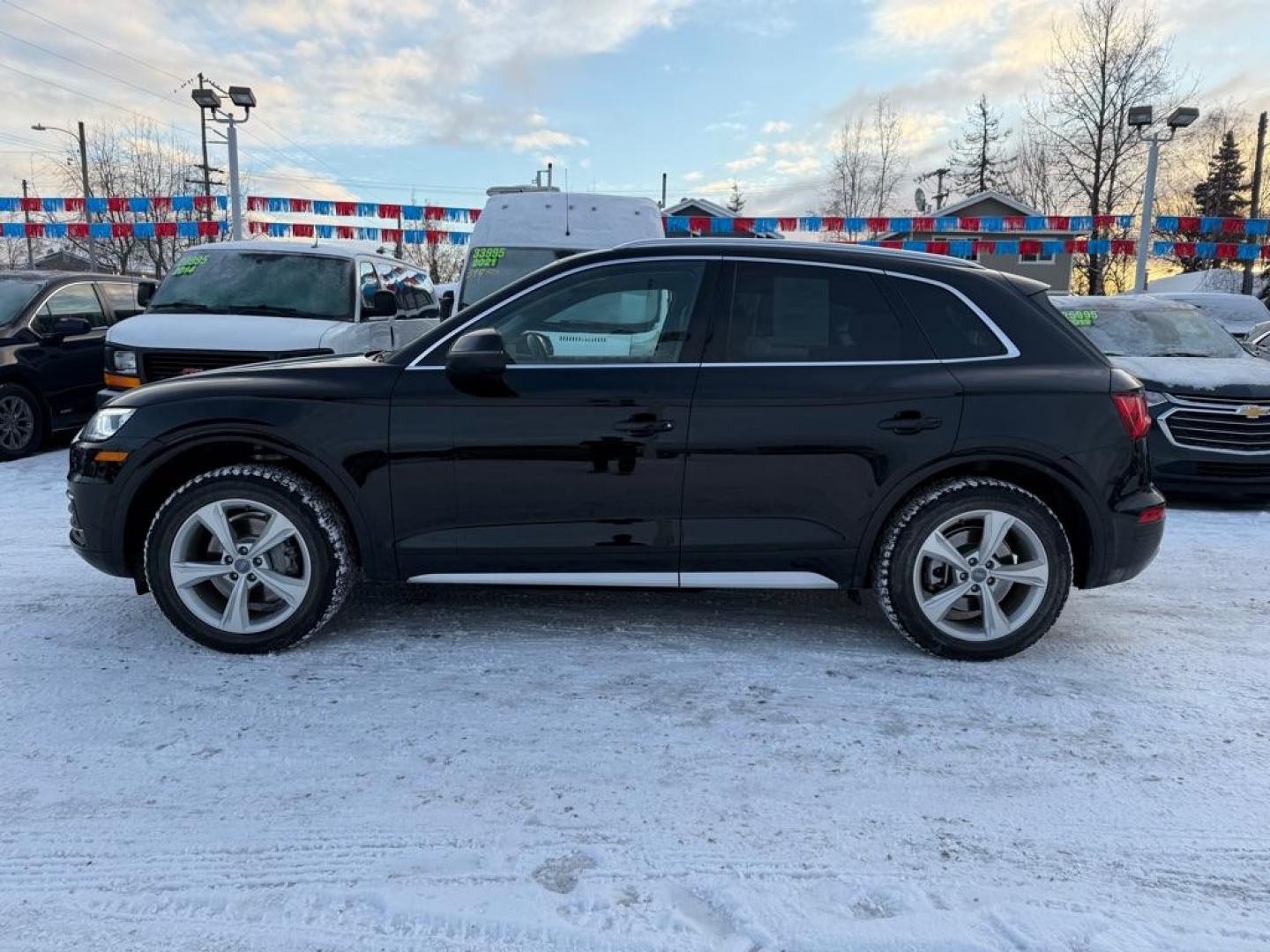 2020 BLACK AUDI Q5 PREMIUM PLUS (WA1BNAFY7L2) with an 2.0L engine, Automatic transmission, located at 929 East 8th Ave, Anchorage, AK, 99501, (907) 274-2277, 61.214783, -149.866074 - Photo#1