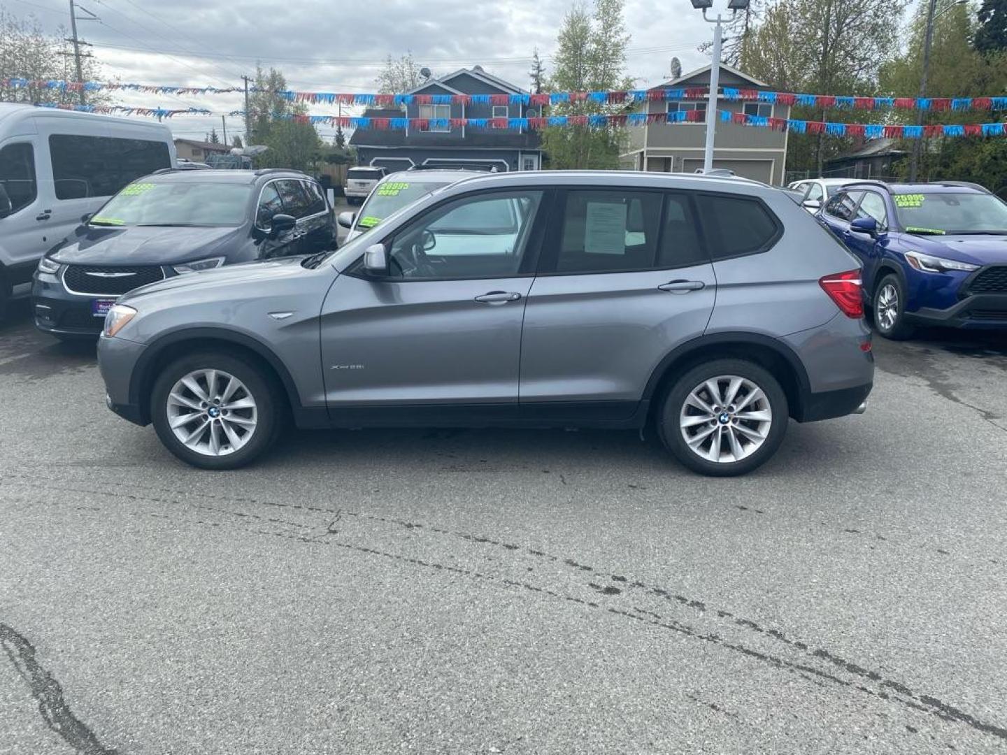 2017 SILVER BMW X3 XDRIVE28I (5UXWX9C54H0) with an 2.0L engine, Automatic transmission, located at 929 East 8th Ave, Anchorage, AK, 99501, (907) 274-2277, 61.214783, -149.866074 - Photo#1
